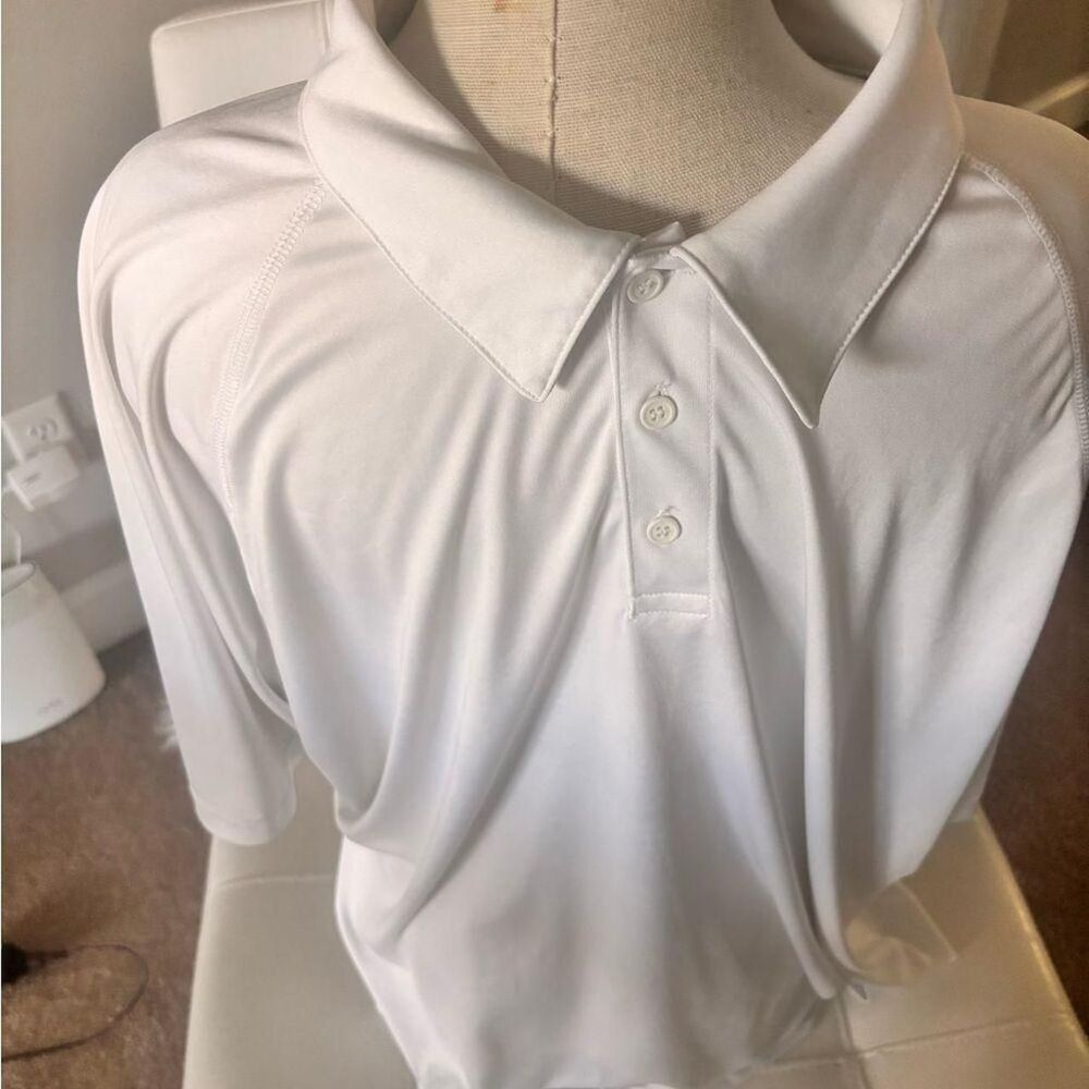 Men's White Polo-shirts